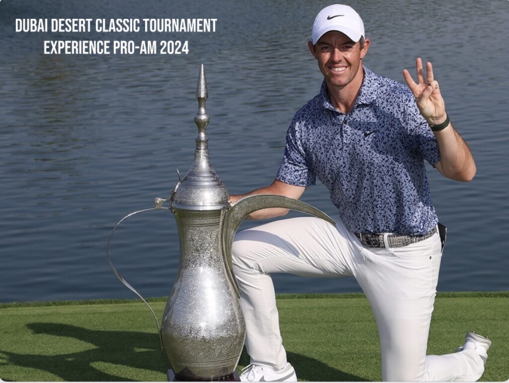 Dubai Desert Classic Tournament Experience ProAm 2024 Hole In One Club